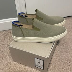 Rothy’s slip on sneakers - olive